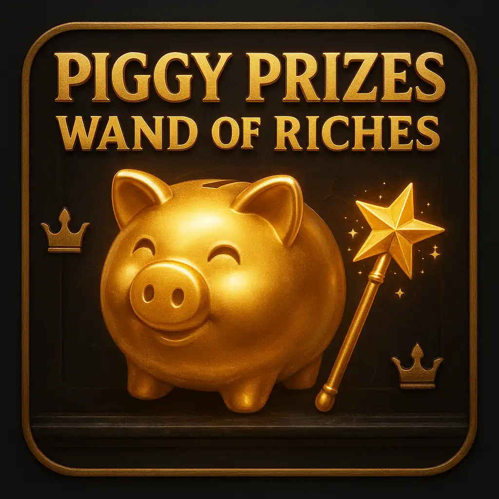 Piggy Prizes Wand of Riches
